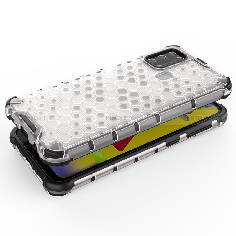 Carcasa Bumper Funda Silicona Transparente 360 Grados AM1 para Samsung Galaxy M31 Prime Edition