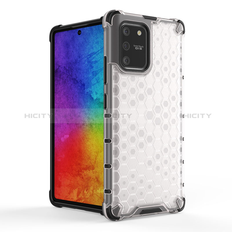 Carcasa Bumper Funda Silicona Transparente 360 Grados AM1 para Samsung Galaxy S10 Lite