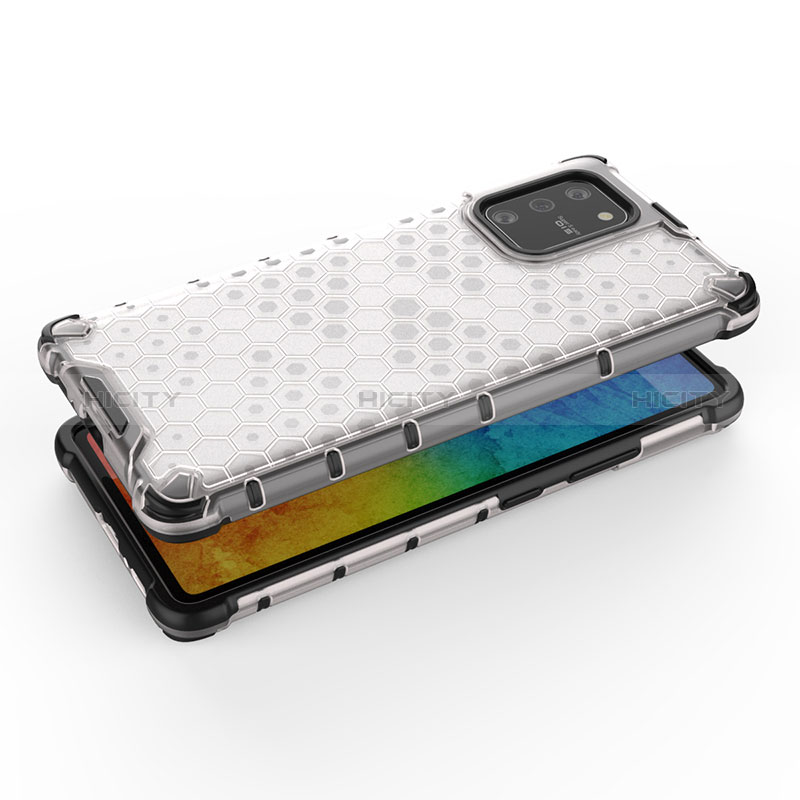 Carcasa Bumper Funda Silicona Transparente 360 Grados AM1 para Samsung Galaxy S10 Lite