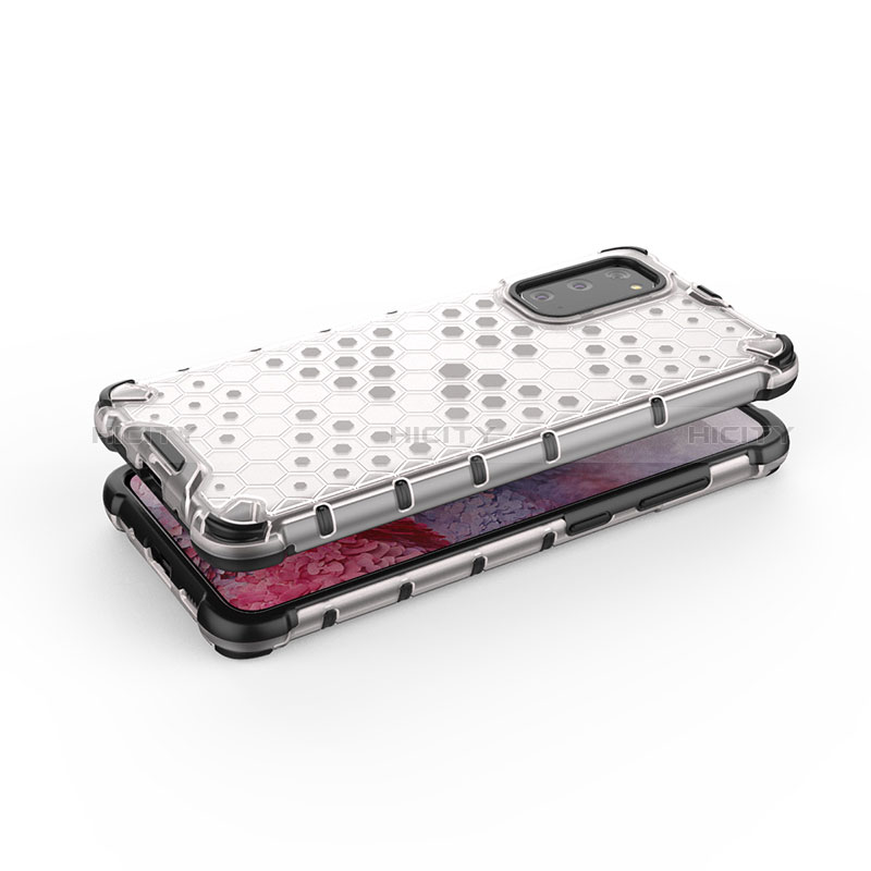 Carcasa Bumper Funda Silicona Transparente 360 Grados AM1 para Samsung Galaxy S20