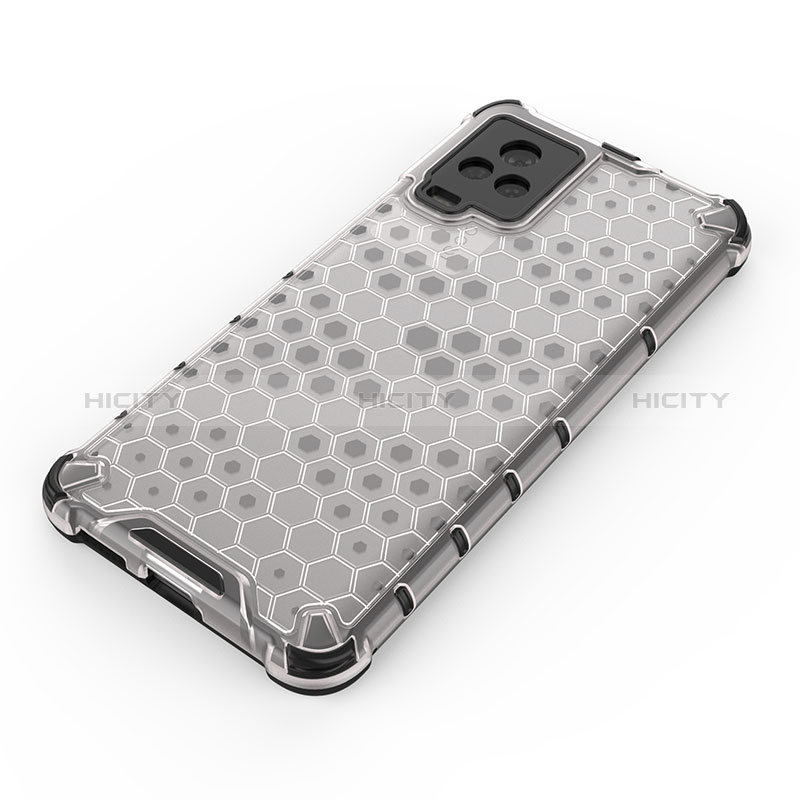 Carcasa Bumper Funda Silicona Transparente 360 Grados AM1 para Vivo iQOO 7 5G