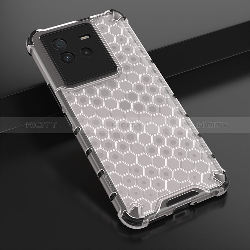 Carcasa Bumper Funda Silicona Transparente 360 Grados AM1 para Vivo iQOO Neo6 5G