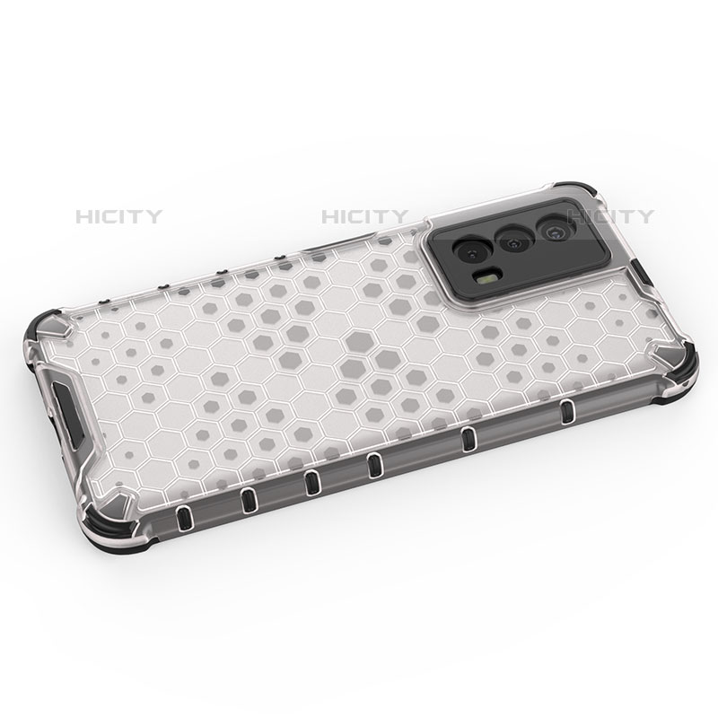 Carcasa Bumper Funda Silicona Transparente 360 Grados AM1 para Vivo iQOO Z5 5G