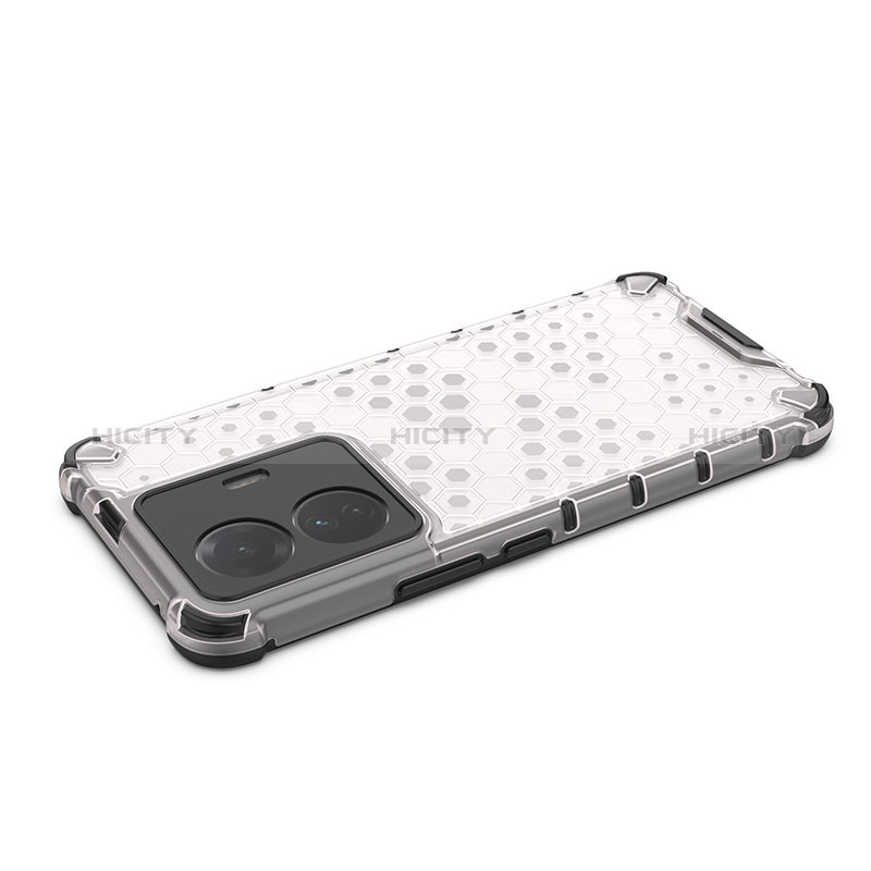 Carcasa Bumper Funda Silicona Transparente 360 Grados AM1 para Vivo T1 5G