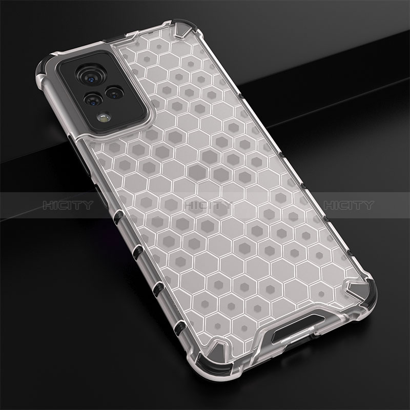 Carcasa Bumper Funda Silicona Transparente 360 Grados AM1 para Vivo V21 5G