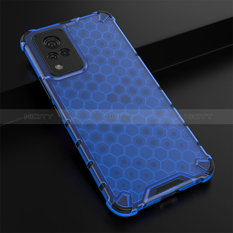 Carcasa Bumper Funda Silicona Transparente 360 Grados AM1 para Vivo V21 5G