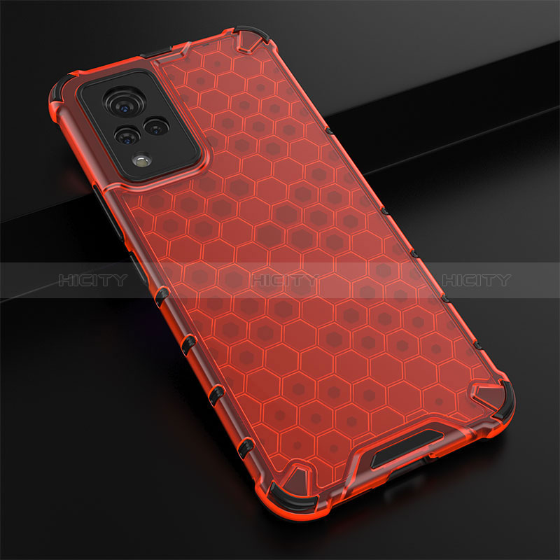 Carcasa Bumper Funda Silicona Transparente 360 Grados AM1 para Vivo V21 5G