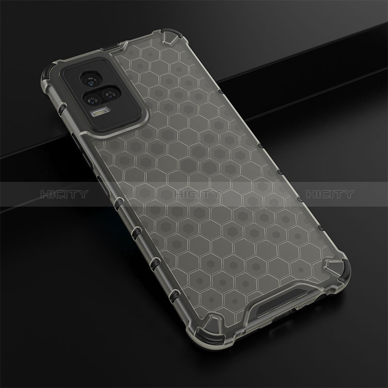 Carcasa Bumper Funda Silicona Transparente 360 Grados AM1 para Vivo V21e 4G