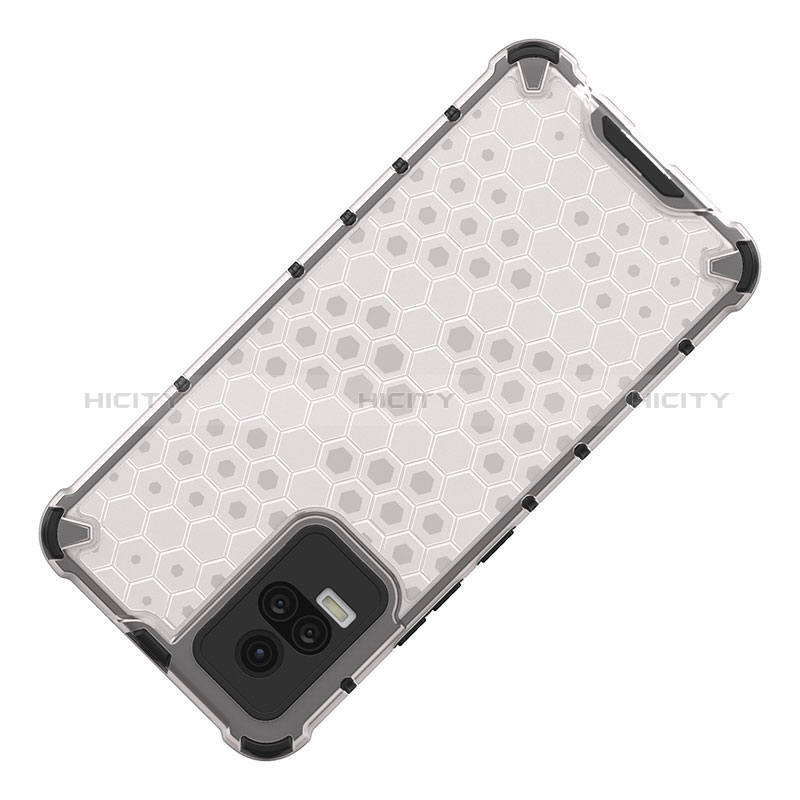 Carcasa Bumper Funda Silicona Transparente 360 Grados AM1 para Vivo V21e 4G