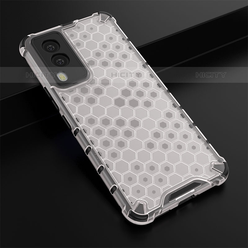 Carcasa Bumper Funda Silicona Transparente 360 Grados AM1 para Vivo V21e 5G