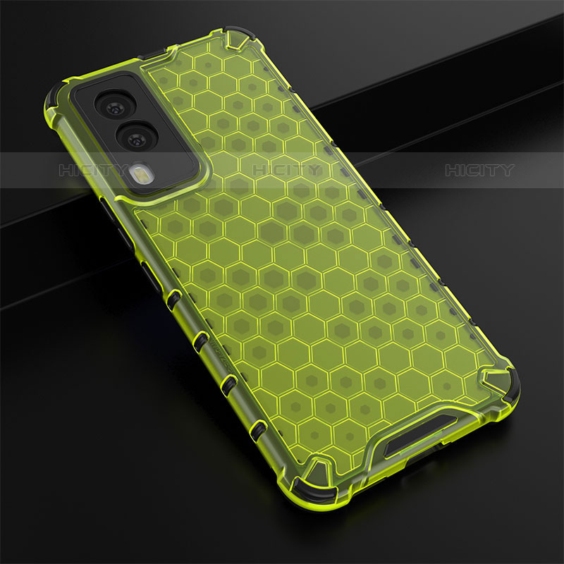 Carcasa Bumper Funda Silicona Transparente 360 Grados AM1 para Vivo V21e 5G