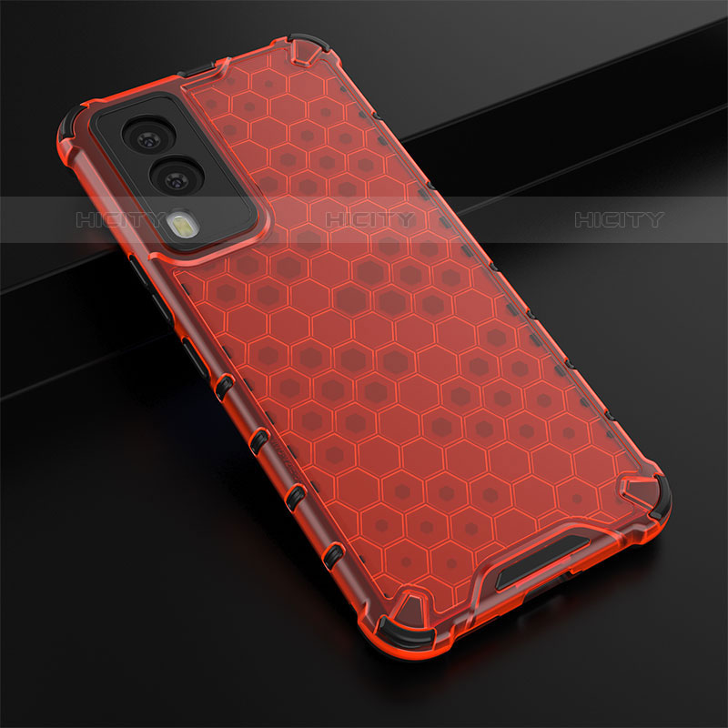 Carcasa Bumper Funda Silicona Transparente 360 Grados AM1 para Vivo V21e 5G