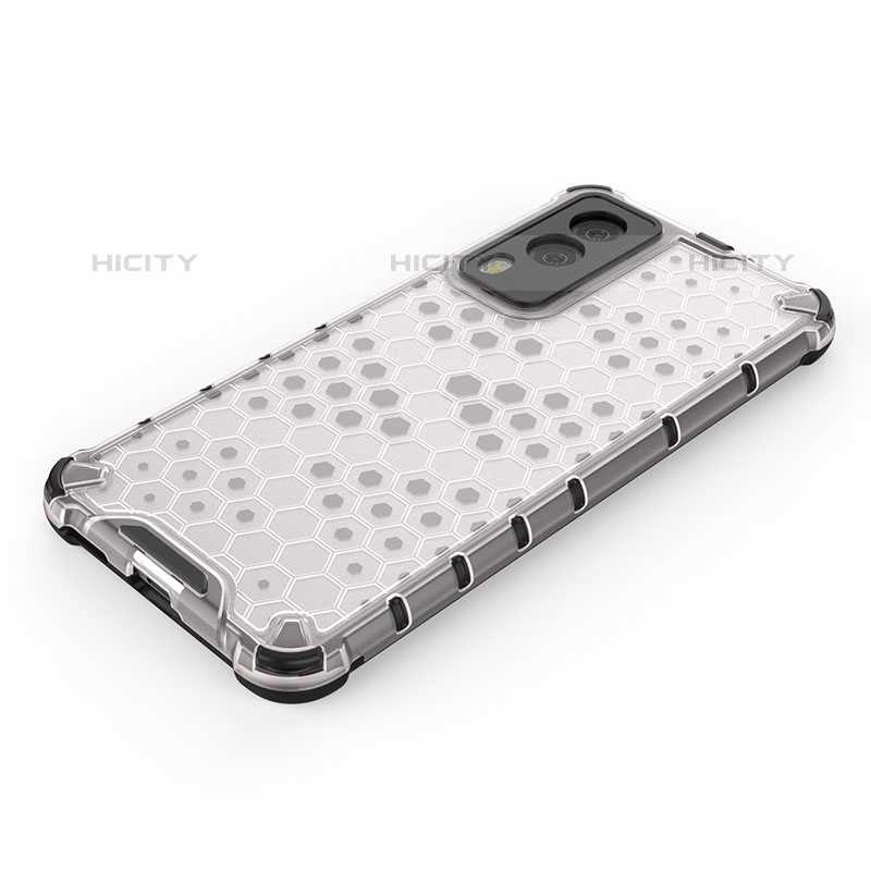 Carcasa Bumper Funda Silicona Transparente 360 Grados AM1 para Vivo V21e 5G