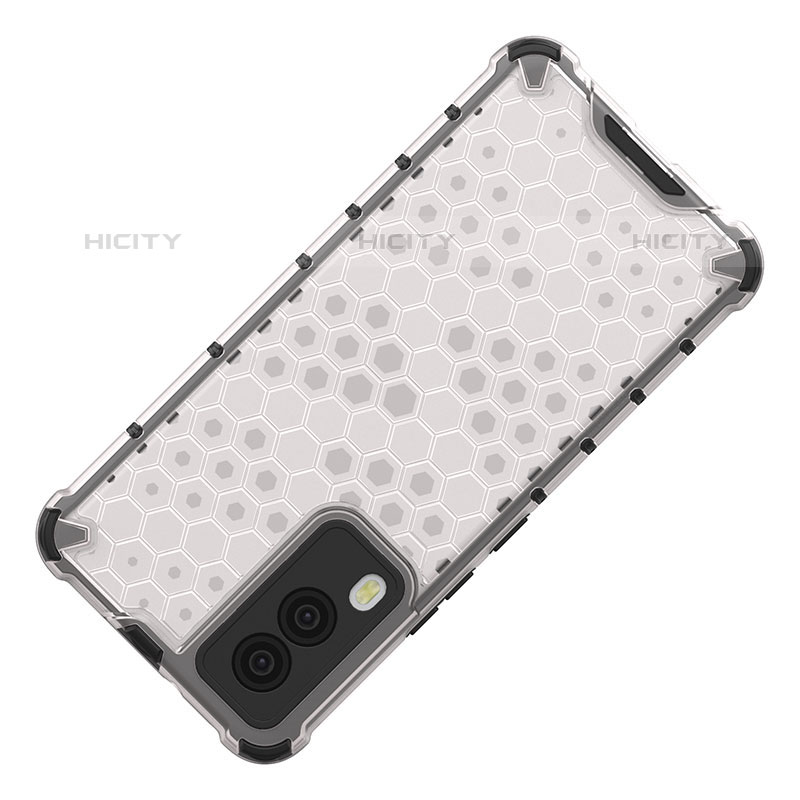 Carcasa Bumper Funda Silicona Transparente 360 Grados AM1 para Vivo V21e 5G