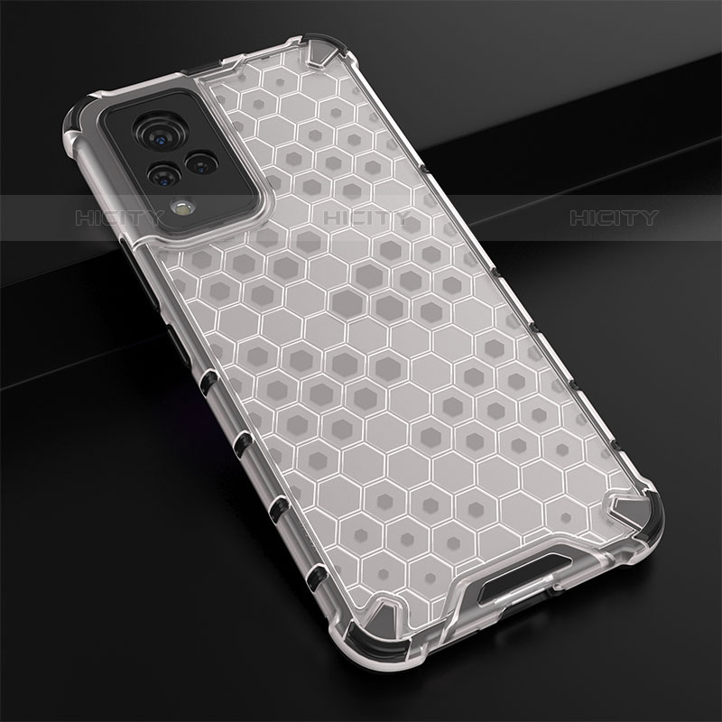 Carcasa Bumper Funda Silicona Transparente 360 Grados AM1 para Vivo V21s 5G