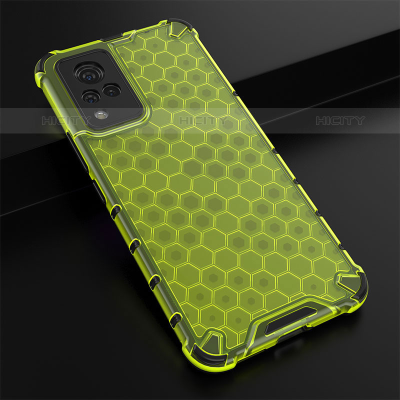 Carcasa Bumper Funda Silicona Transparente 360 Grados AM1 para Vivo V21s 5G