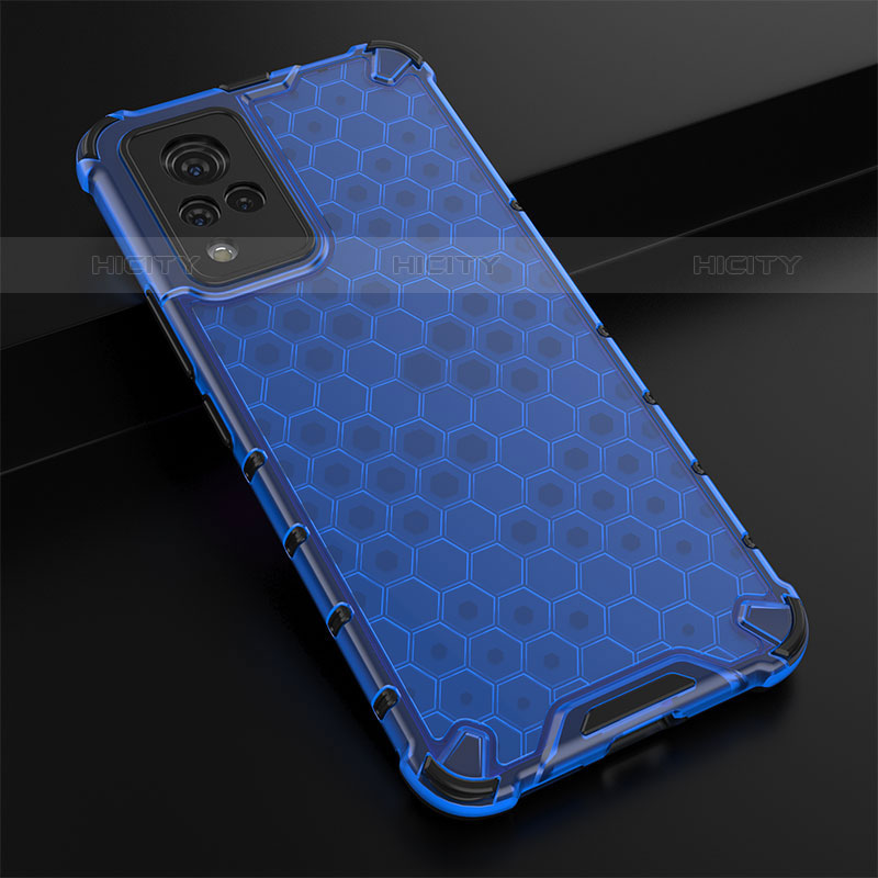 Carcasa Bumper Funda Silicona Transparente 360 Grados AM1 para Vivo V21s 5G