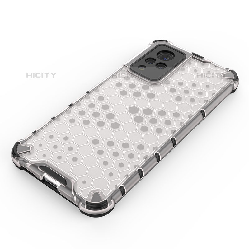 Carcasa Bumper Funda Silicona Transparente 360 Grados AM1 para Vivo V21s 5G