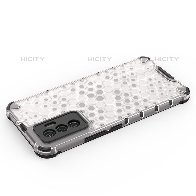 Carcasa Bumper Funda Silicona Transparente 360 Grados AM1 para Vivo V23e 5G