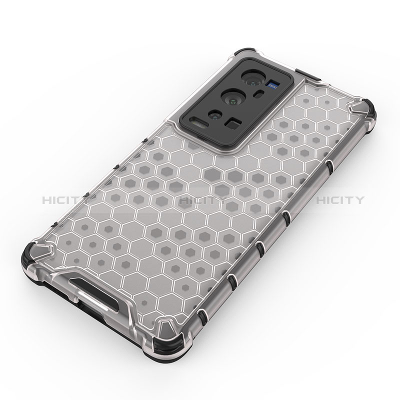 Carcasa Bumper Funda Silicona Transparente 360 Grados AM1 para Vivo X60 Pro+ Plus 5G