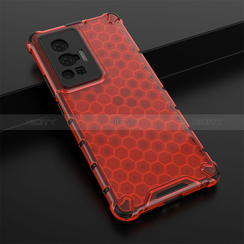 Carcasa Bumper Funda Silicona Transparente 360 Grados AM1 para Vivo X70 Pro 5G