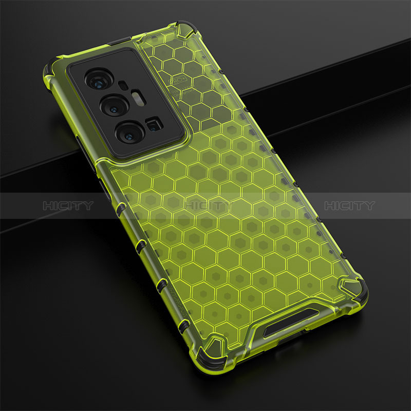 Carcasa Bumper Funda Silicona Transparente 360 Grados AM1 para Vivo X70 Pro+ Plus 5G