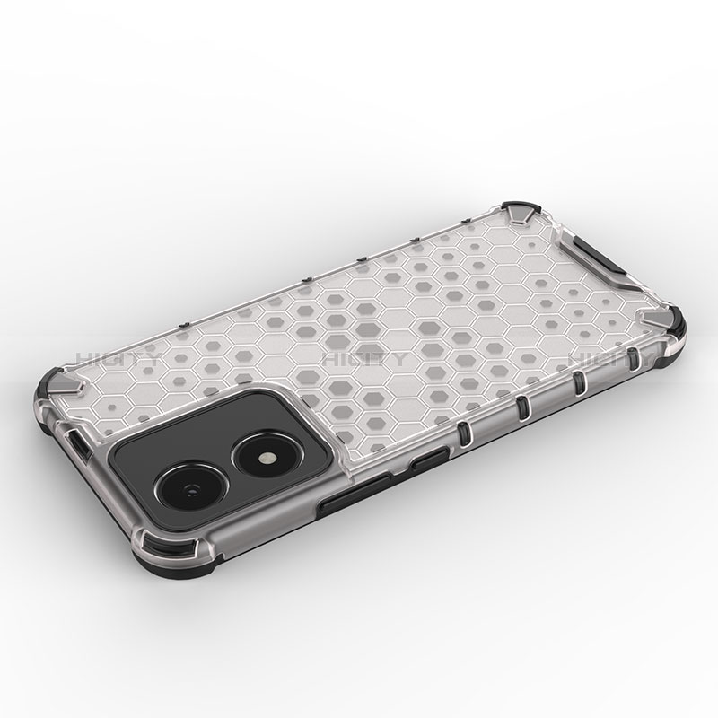 Carcasa Bumper Funda Silicona Transparente 360 Grados AM1 para Vivo Y02S