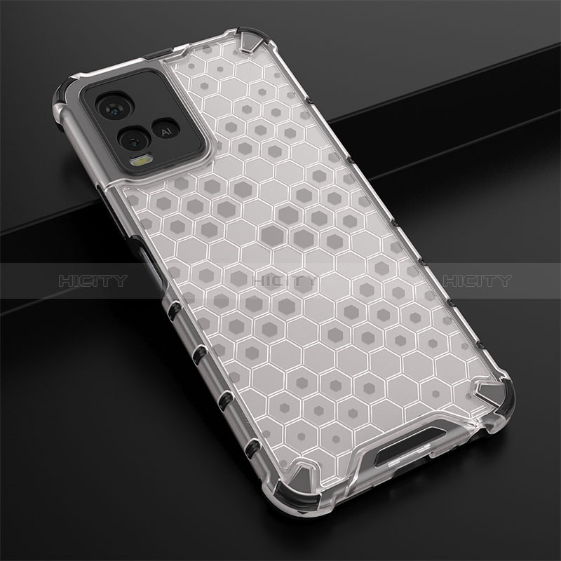 Carcasa Bumper Funda Silicona Transparente 360 Grados AM1 para Vivo Y21