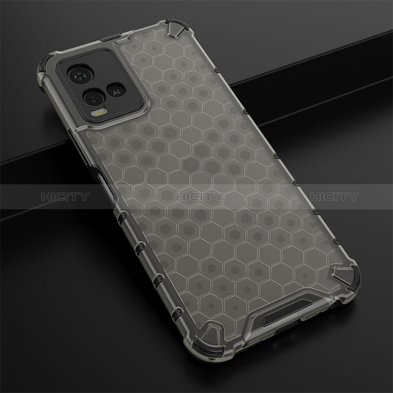 Carcasa Bumper Funda Silicona Transparente 360 Grados AM1 para Vivo Y21e