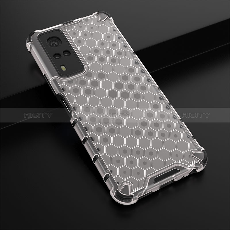 Carcasa Bumper Funda Silicona Transparente 360 Grados AM1 para Vivo Y31 (2021)