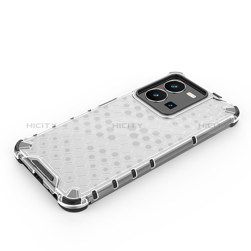 Carcasa Bumper Funda Silicona Transparente 360 Grados AM1 para Vivo Y35 4G