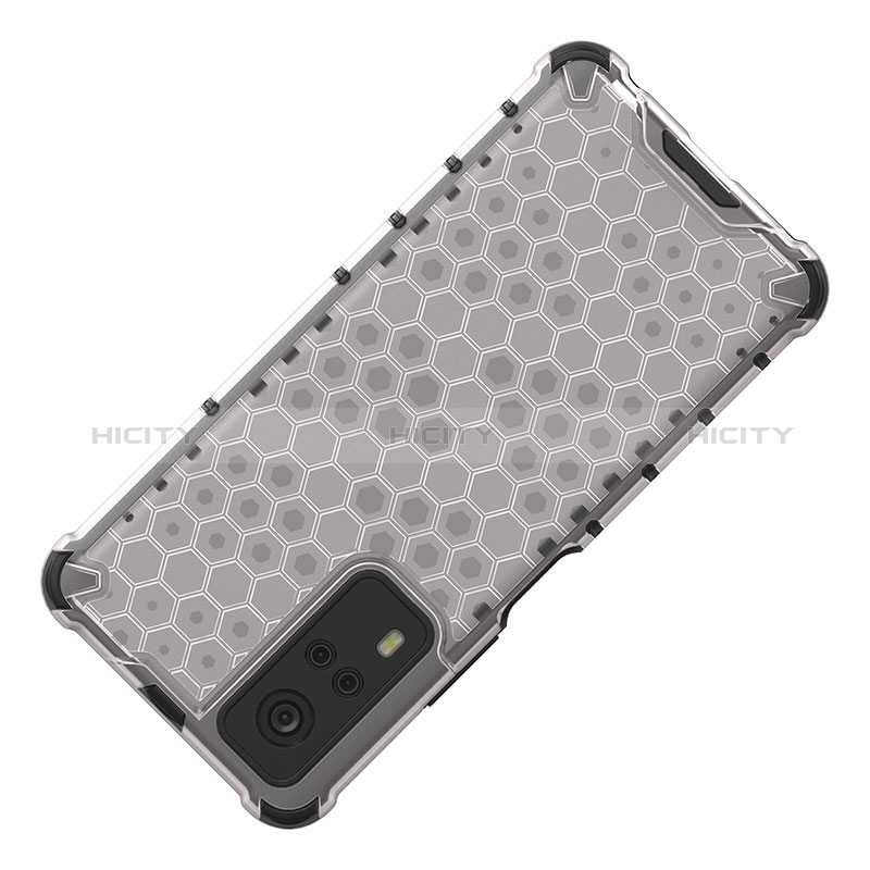 Carcasa Bumper Funda Silicona Transparente 360 Grados AM1 para Vivo Y53s 4G