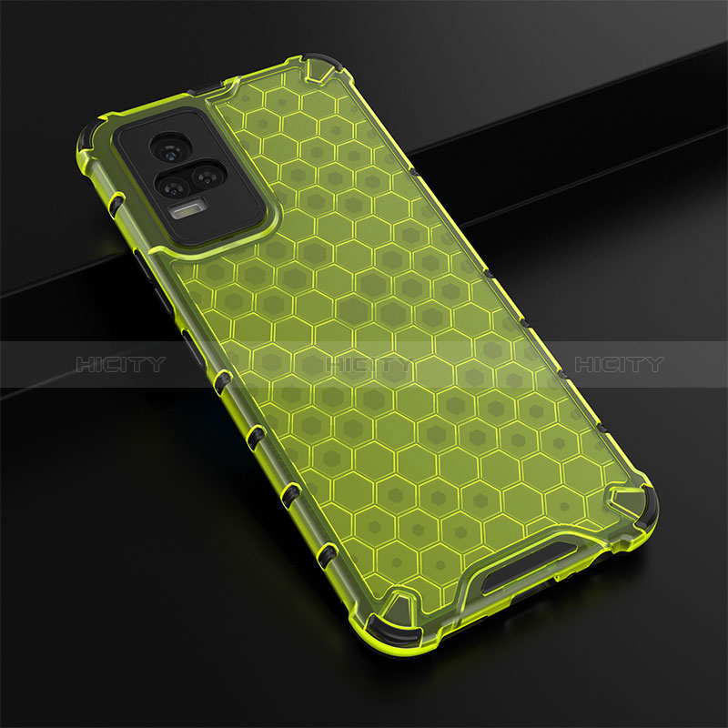 Carcasa Bumper Funda Silicona Transparente 360 Grados AM1 para Vivo Y73 (2021)