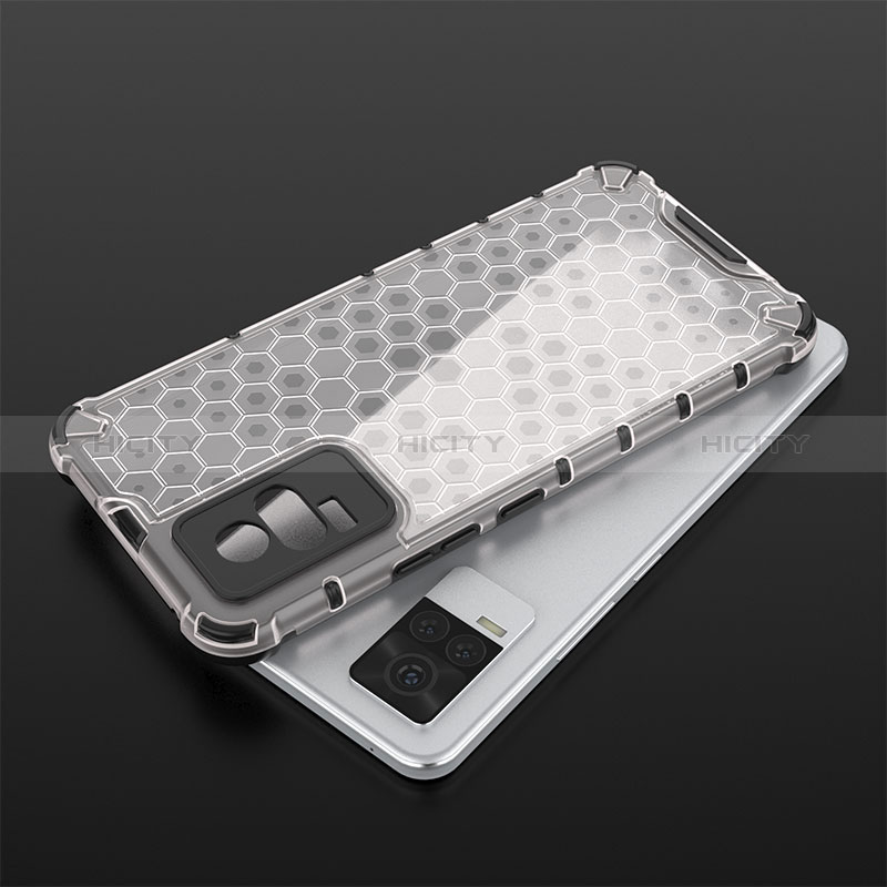 Carcasa Bumper Funda Silicona Transparente 360 Grados AM1 para Vivo Y73 (2021)