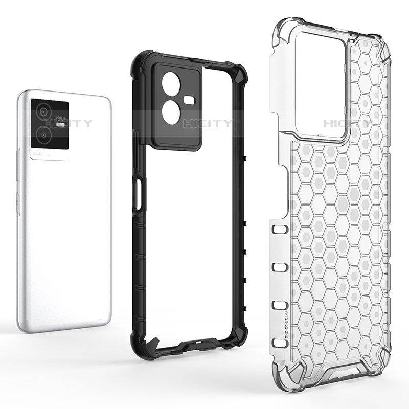 Carcasa Bumper Funda Silicona Transparente 360 Grados AM1 para Vivo Y73t