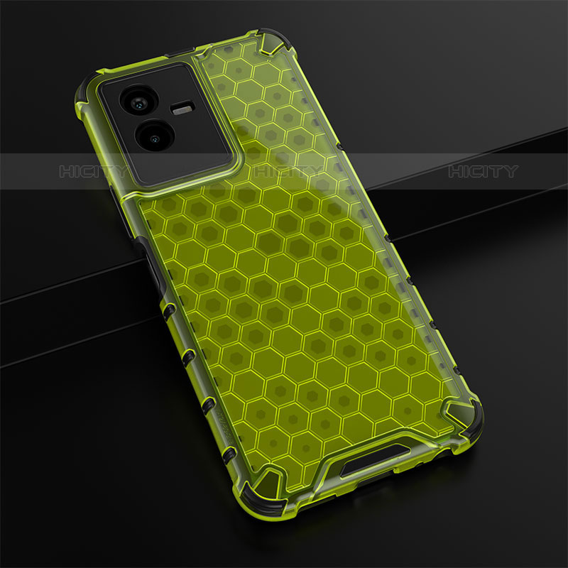 Carcasa Bumper Funda Silicona Transparente 360 Grados AM1 para Vivo Y73t Verde