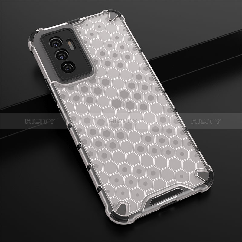 Carcasa Bumper Funda Silicona Transparente 360 Grados AM1 para Vivo Y75 4G