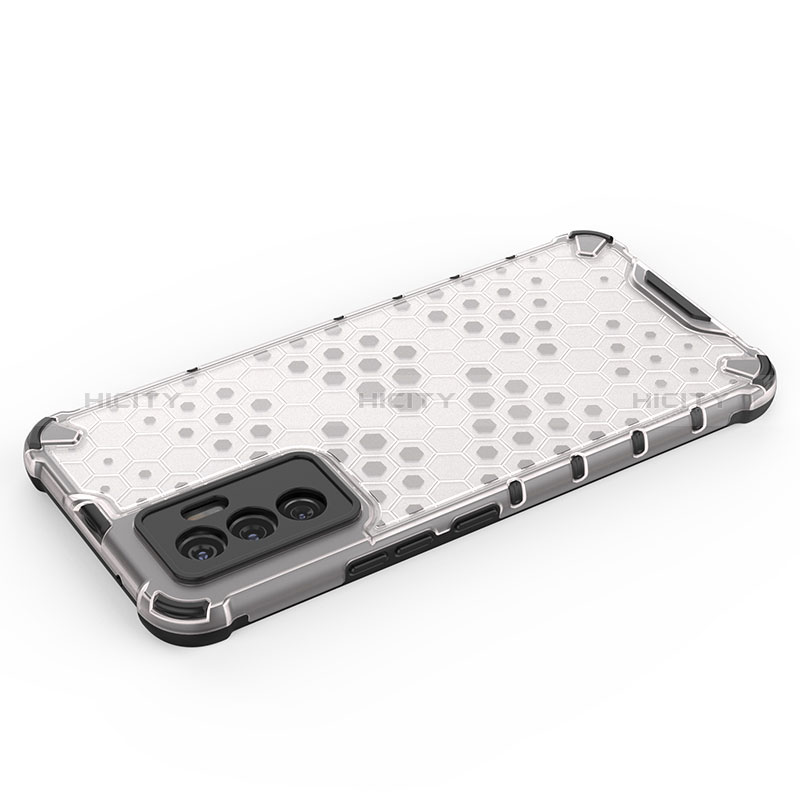 Carcasa Bumper Funda Silicona Transparente 360 Grados AM1 para Vivo Y75 4G