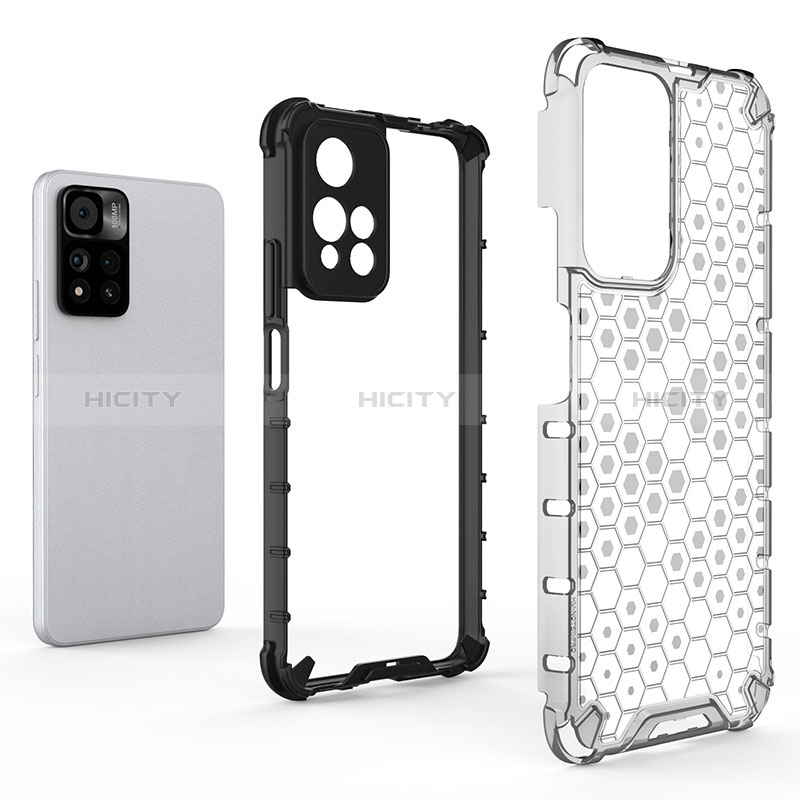 Carcasa Bumper Funda Silicona Transparente 360 Grados AM1 para Xiaomi Mi 11i 5G (2022)