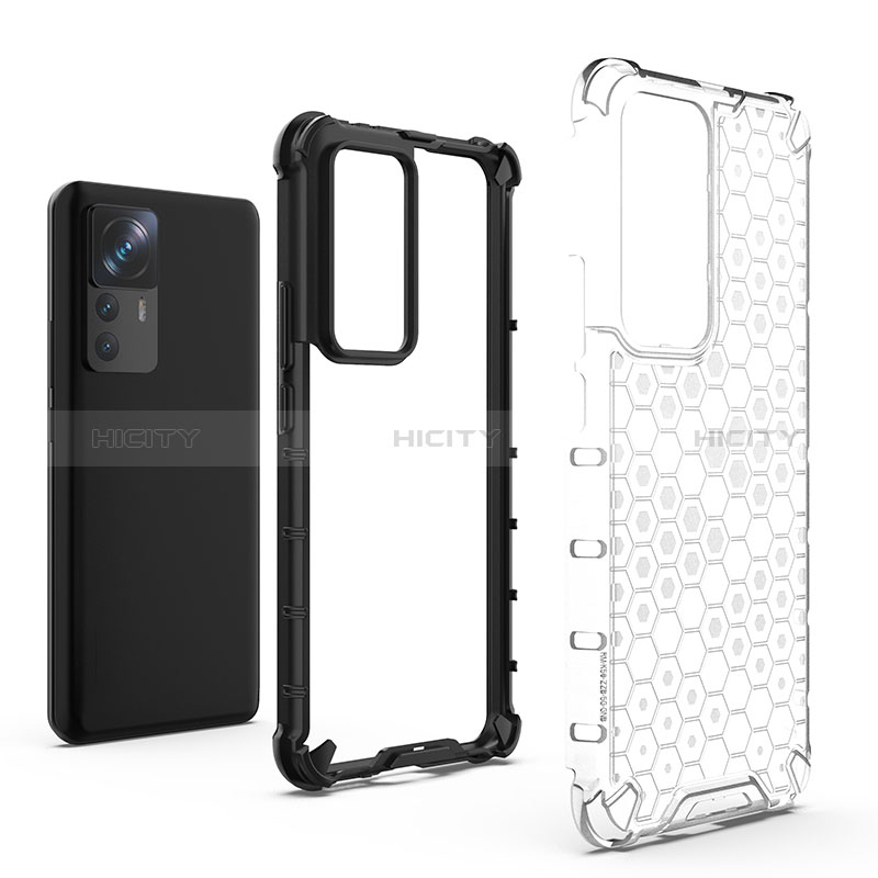 Carcasa Bumper Funda Silicona Transparente 360 Grados AM1 para Xiaomi Mi 12T 5G