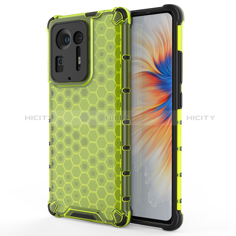 Carcasa Bumper Funda Silicona Transparente 360 Grados AM1 para Xiaomi Mi Mix 4 5G Verde