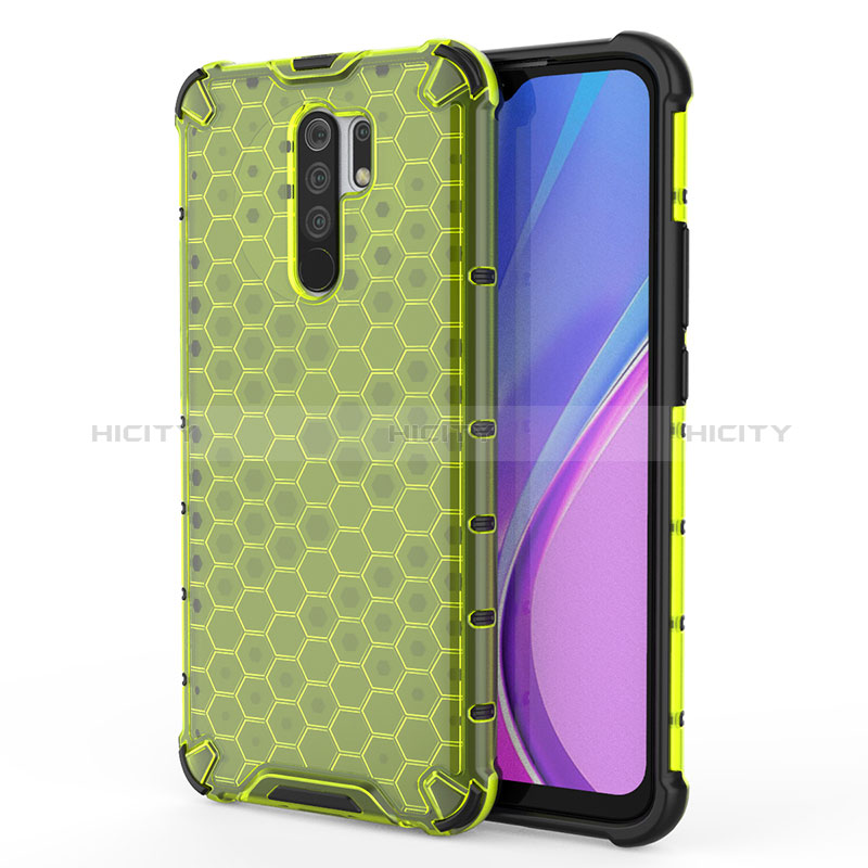 Carcasa Bumper Funda Silicona Transparente 360 Grados AM1 para Xiaomi Poco M2 Verde