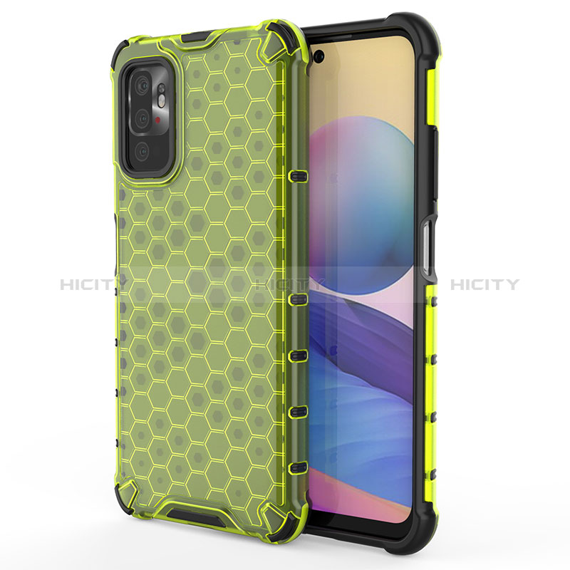 Carcasa Bumper Funda Silicona Transparente 360 Grados AM1 para Xiaomi POCO M3 Pro 5G Verde