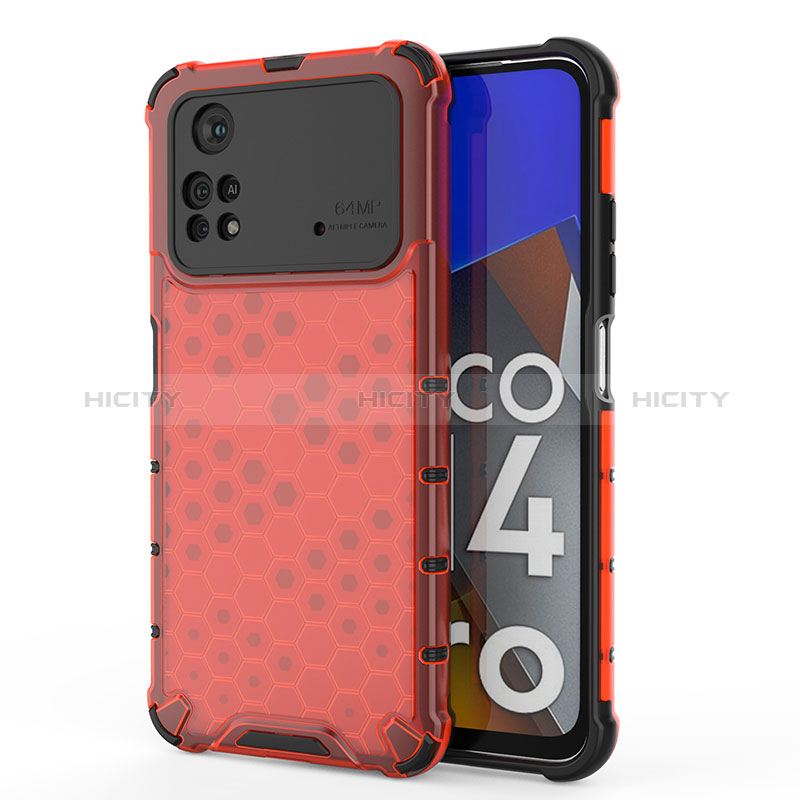 Carcasa Bumper Funda Silicona Transparente 360 Grados AM1 para Xiaomi Poco M4 Pro 4G