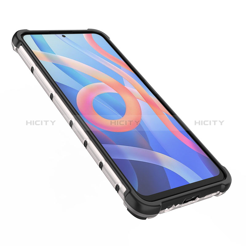 Carcasa Bumper Funda Silicona Transparente 360 Grados AM1 para Xiaomi Poco M4 Pro 5G