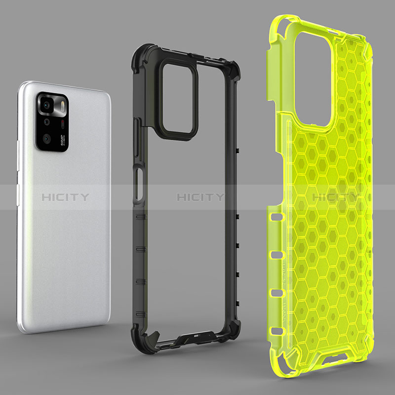 Carcasa Bumper Funda Silicona Transparente 360 Grados AM1 para Xiaomi Poco X3 GT 5G