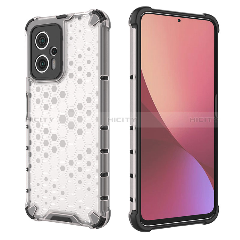 Carcasa Bumper Funda Silicona Transparente 360 Grados AM1 para Xiaomi Poco X4 GT 5G