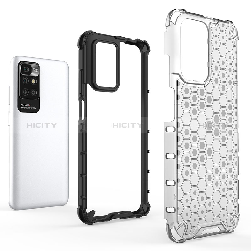 Carcasa Bumper Funda Silicona Transparente 360 Grados AM1 para Xiaomi Redmi 10 (2022)