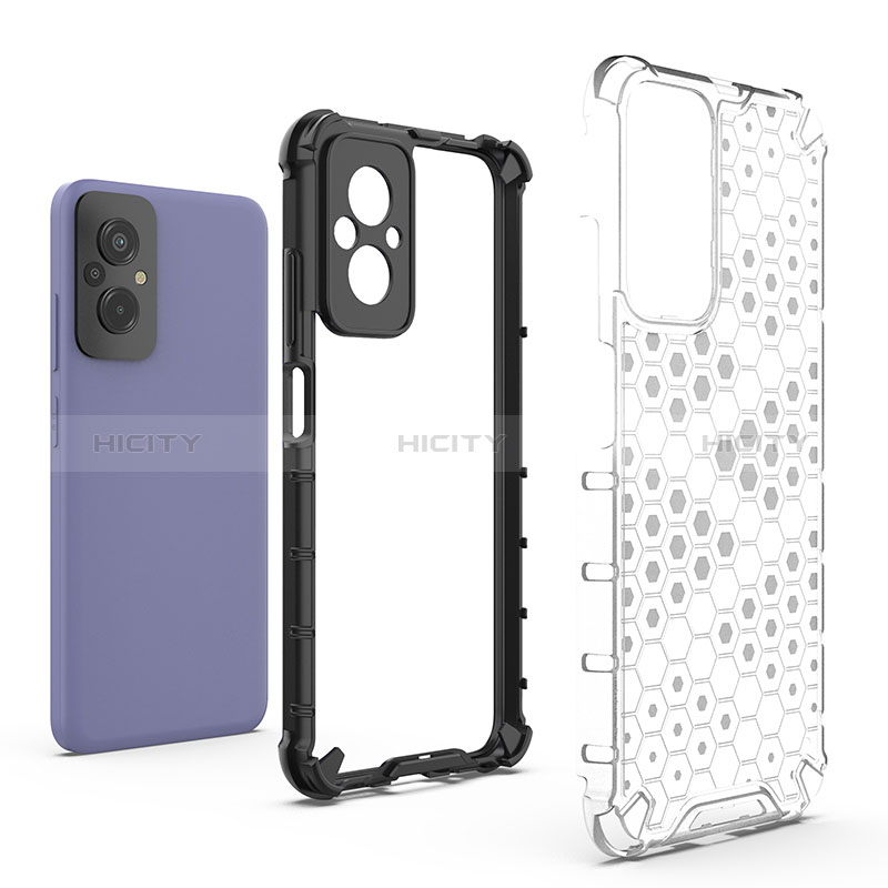 Carcasa Bumper Funda Silicona Transparente 360 Grados AM1 para Xiaomi Redmi 11 Prime 4G