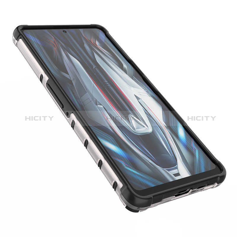 Carcasa Bumper Funda Silicona Transparente 360 Grados AM1 para Xiaomi Redmi K50 Gaming 5G